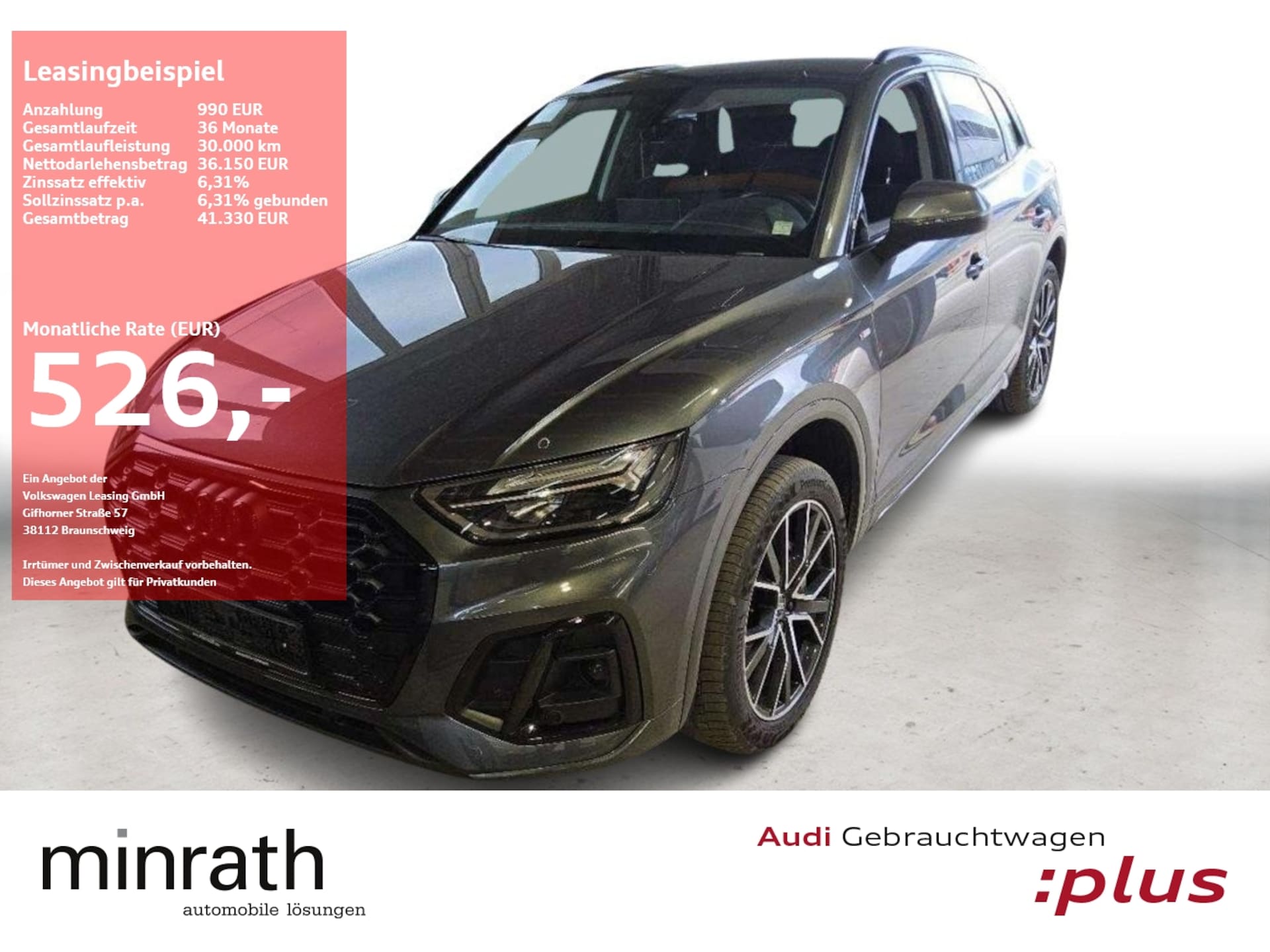 Audi Q5 TFSI e S line