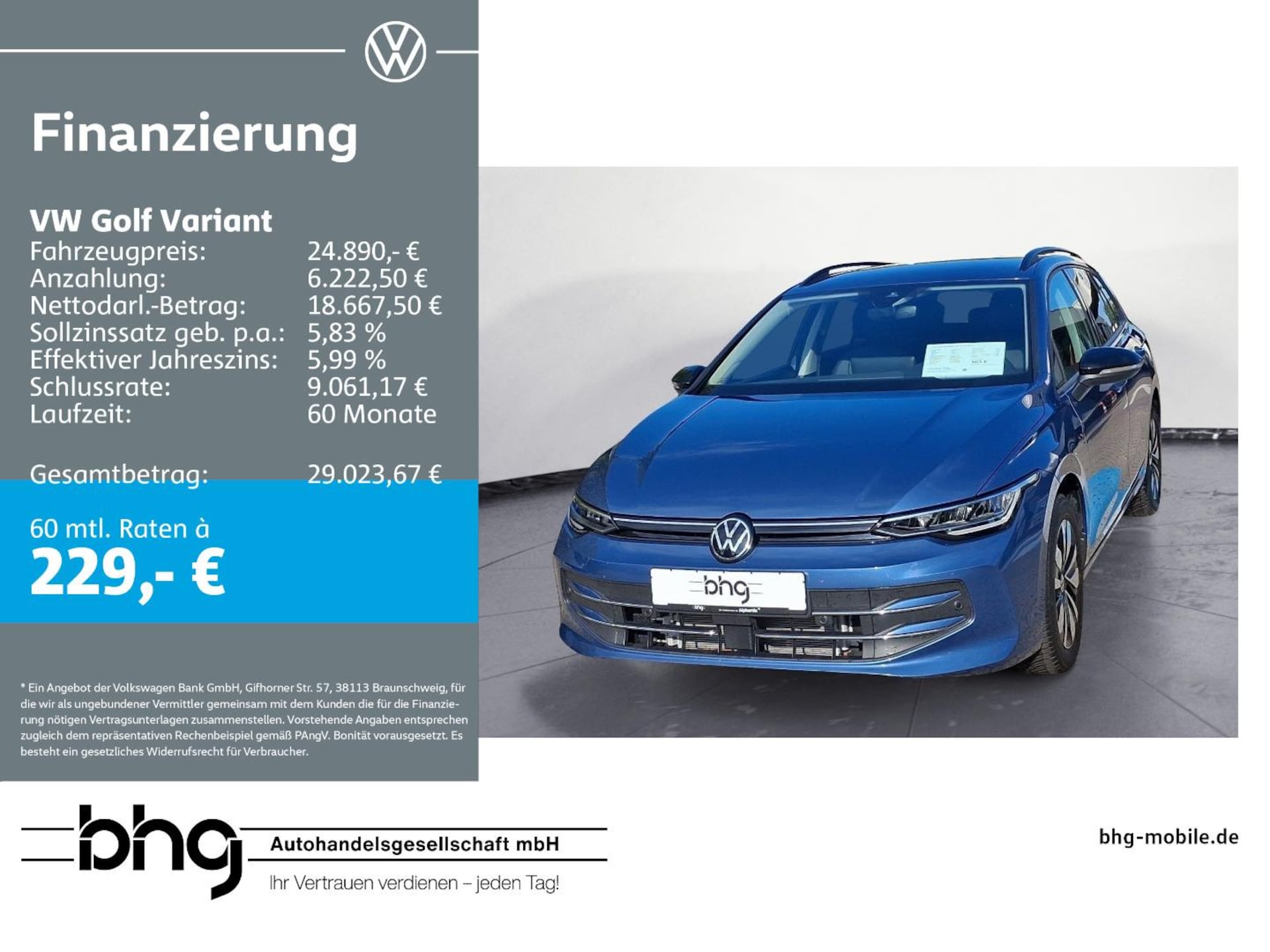 Volkswagen Golf Variant Goal