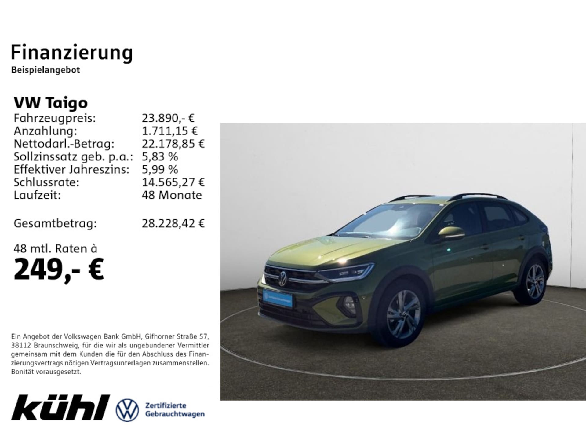 Volkswagen Taigo 2025