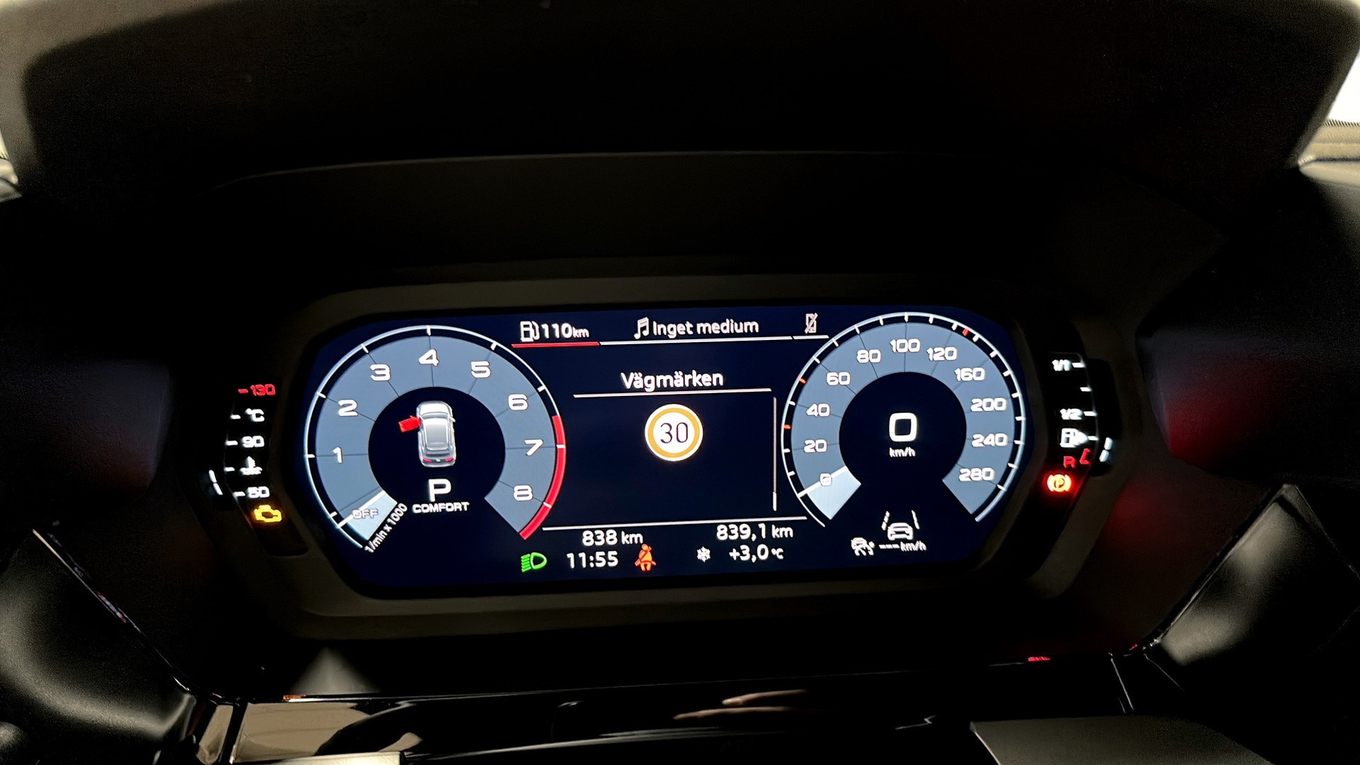 Bild som visar Audi A3 Sportback A3 Sportback TFSI S line 110 kW S tronic - för mer information kontakta din Audi Partner