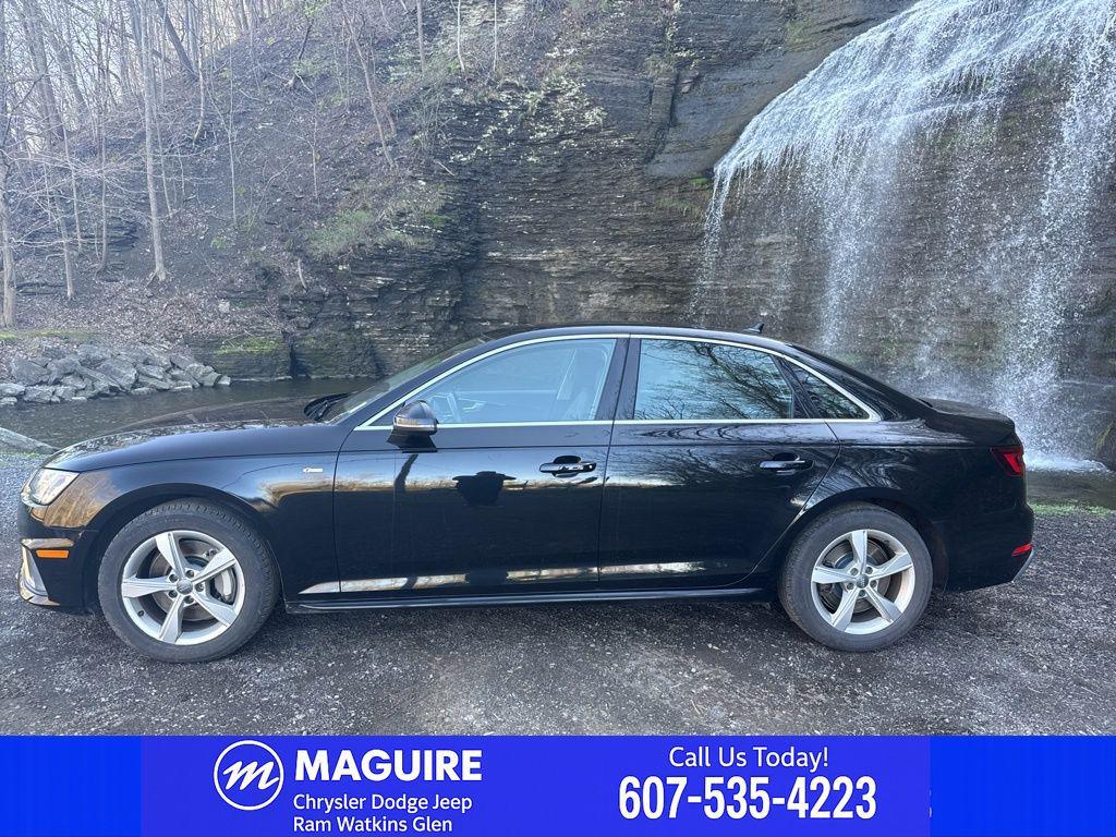 Used 2019 Audi A4 Premium with VIN WAUDNAF40KA076833 for sale in Ithaca, NY