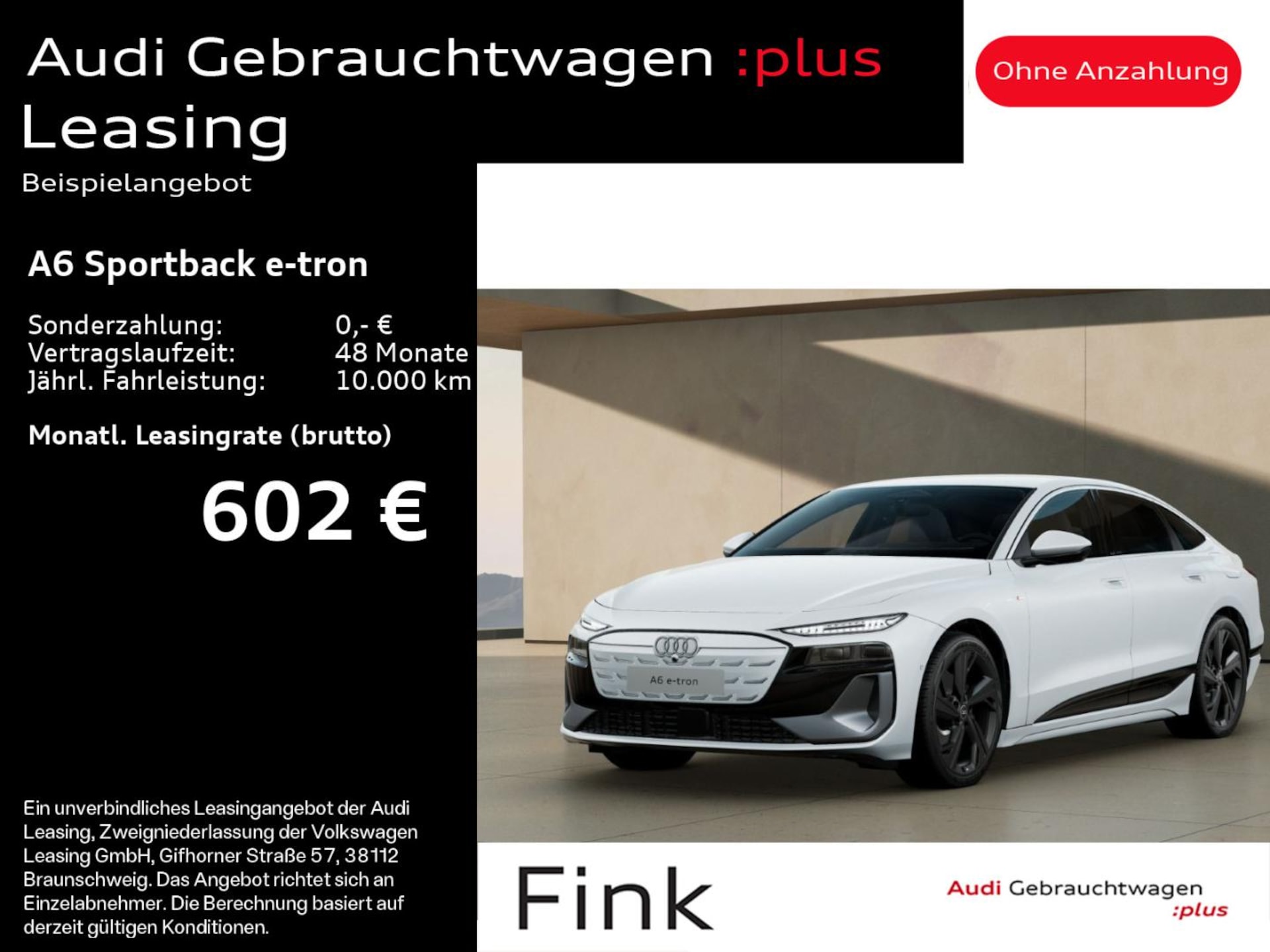 Audi A6 Sportback e-tron