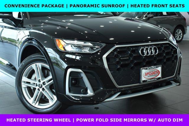 Used 2024 Audi Q5 Premium with VIN WA1G2AFY4R2133125 for sale in Morton Grove, IL