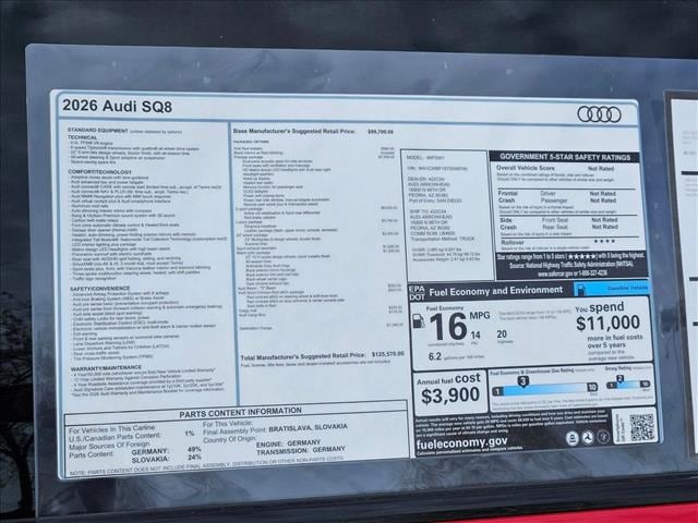 2026 Audi SQ8 Prestige - Photo 17