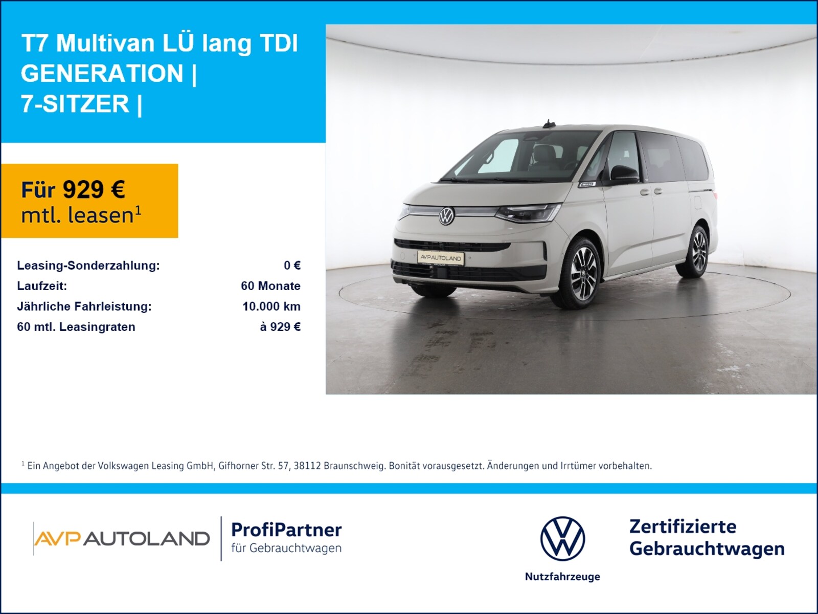 Volkswagen Multivan Langversion
