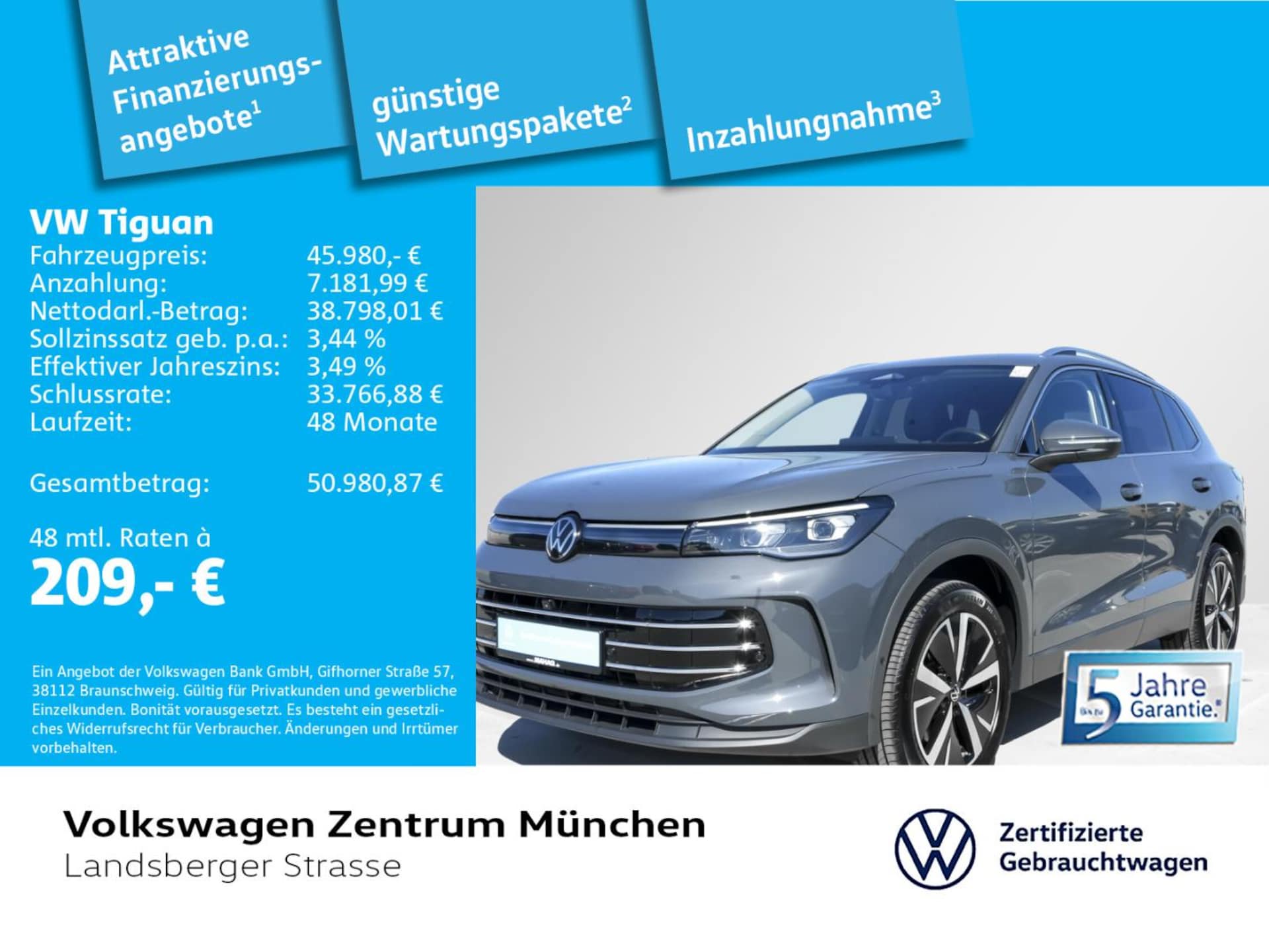 Volkswagen Tiguan Elegance
