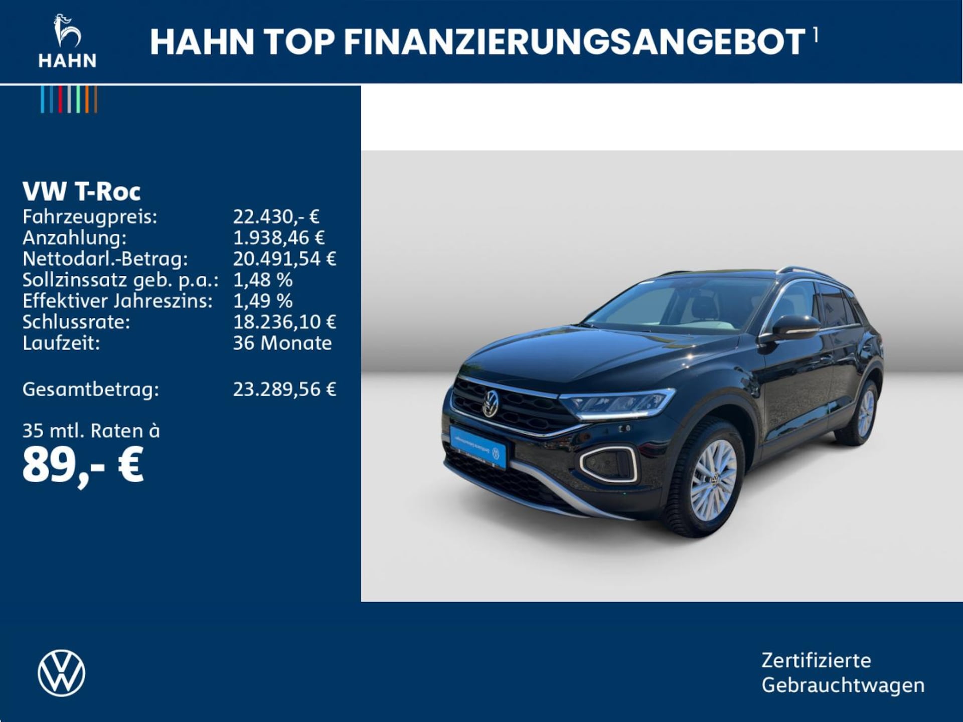 Volkswagen T-Roc Life