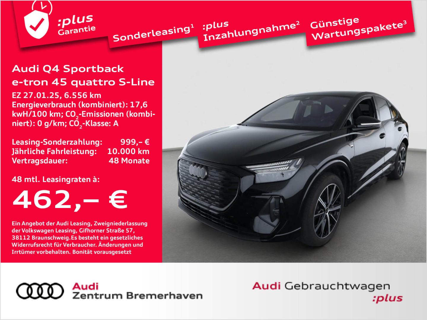 Image about Audi Q4 Sportback e-tron 45 e-tron quattro