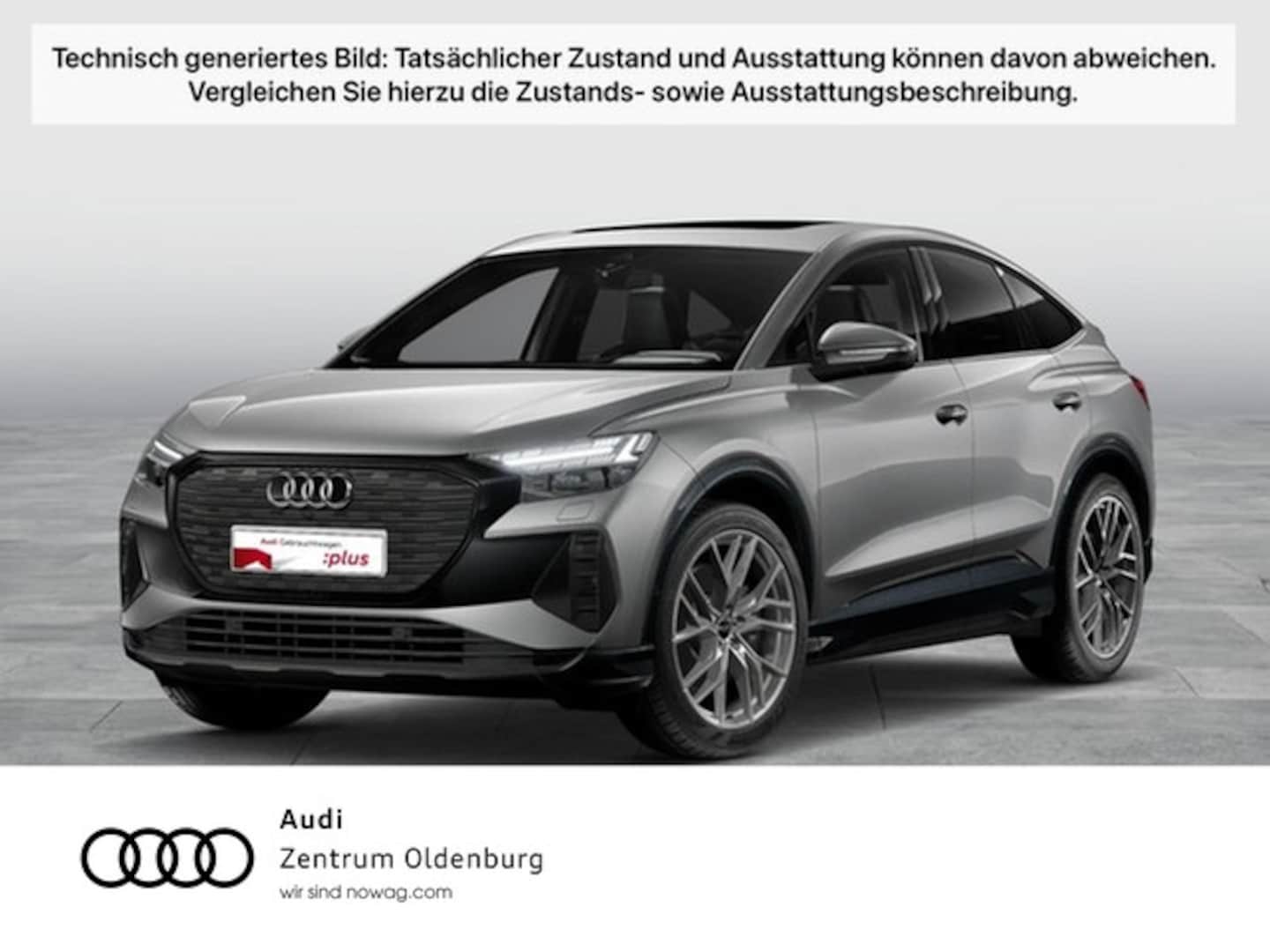Bild über Audi Q4 Sportback e-tron 55 e-tron quattro - für weitere Informationen kontaktieren Sie den Audi Partner