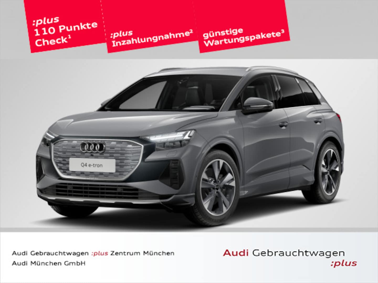 Bild über Audi Q4 e-tron 45 e-tron quattro - für weitere Informationen kontaktieren Sie den Audi Partner