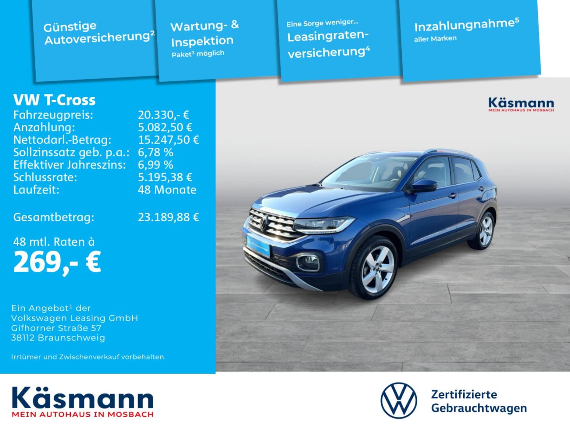Volkswagen T-Cross Style