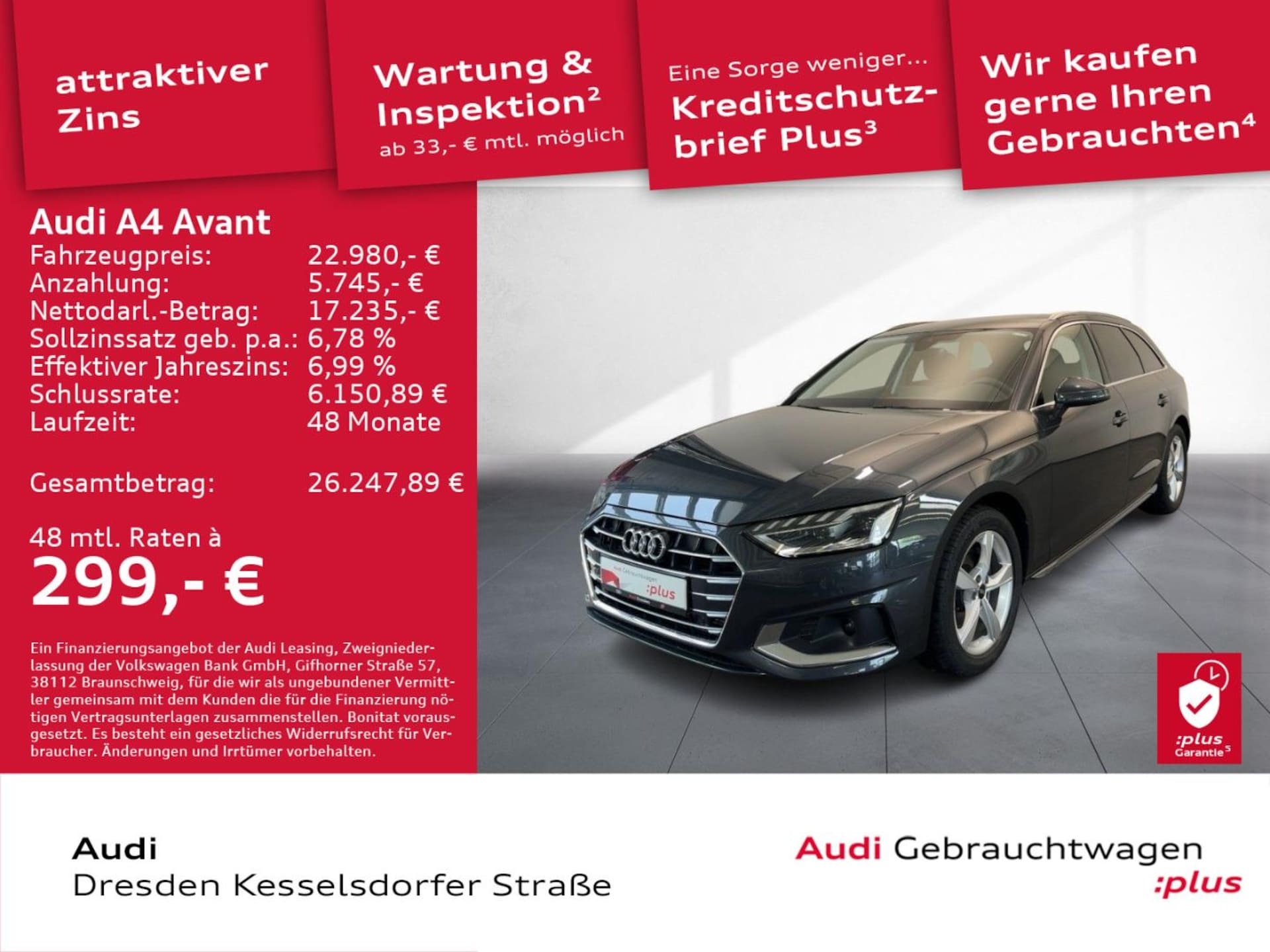 Audi A4 Avant Advanced