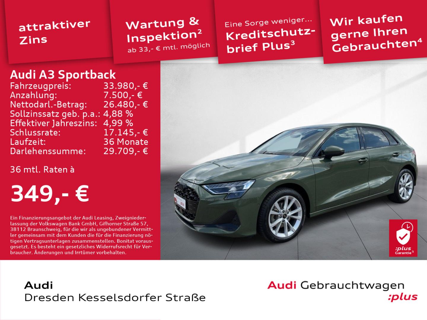 Image about Audi A3 Sportback advanced 35 TFSI S tronic