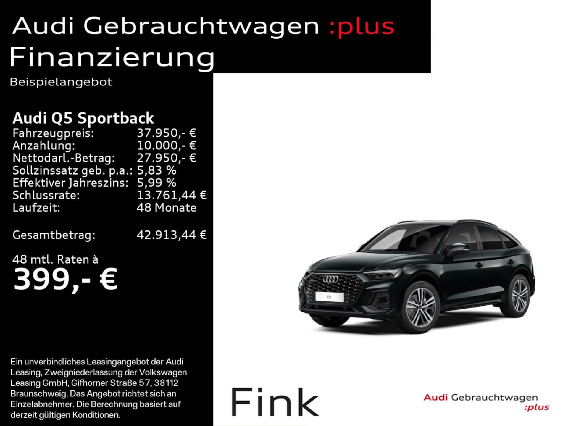 Audi Q5 Sportback S line