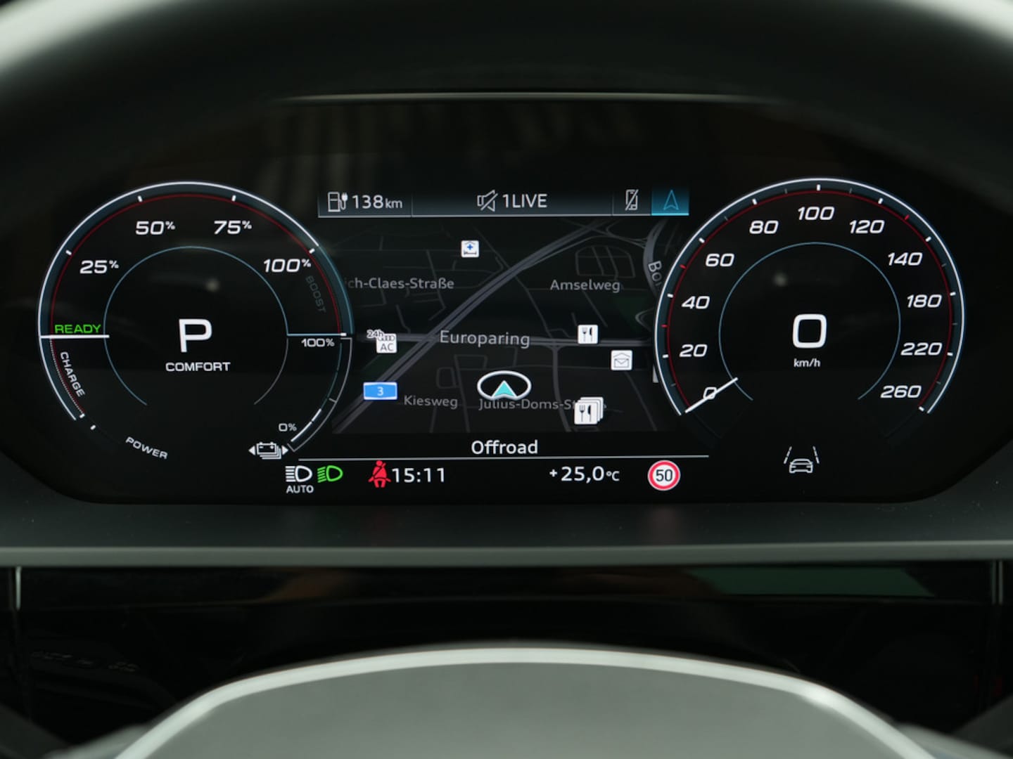 Bild über Audi Q8 e-tron S line 50 e-tron quattro - für weitere Informationen kontaktieren Sie den Audi Partner