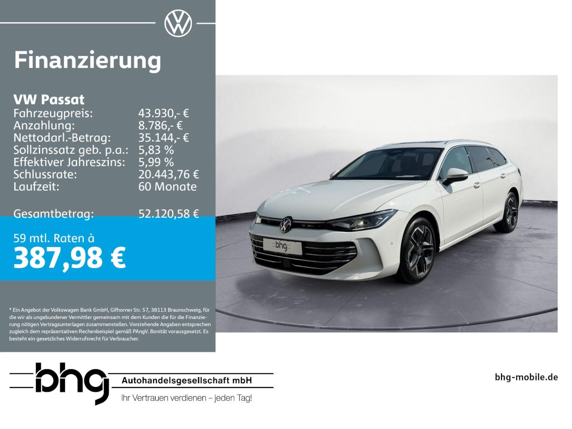 Volkswagen Passat Elegance
