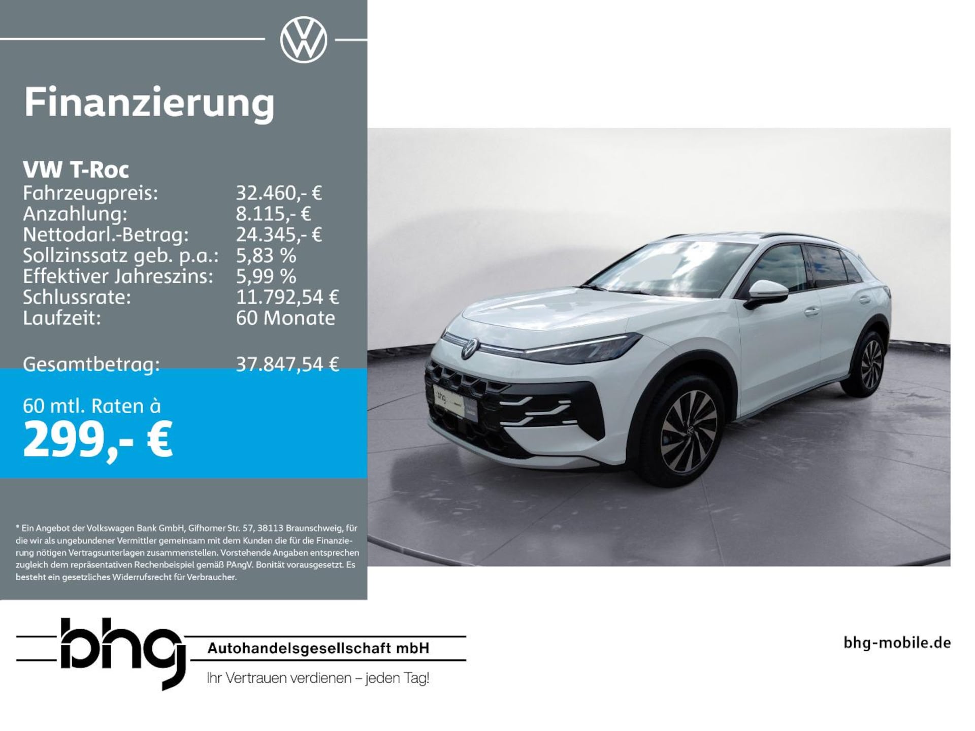 Volkswagen T-Roc Life