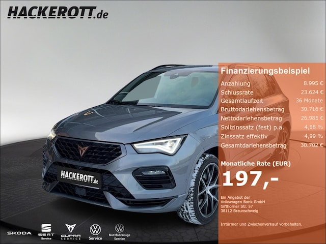 CUPRA Ateca 4Drive VZ 2.0 TSI DSG Parklenka. ACC Pano Navi 360° Kamera (GW-B572040)