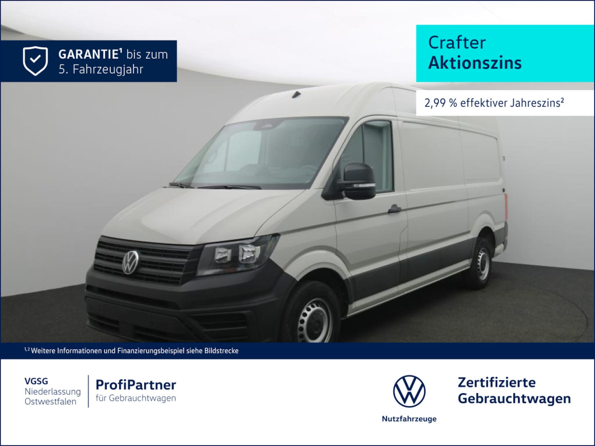 Volkswagen Crafter Kasten mittlerer Radstand