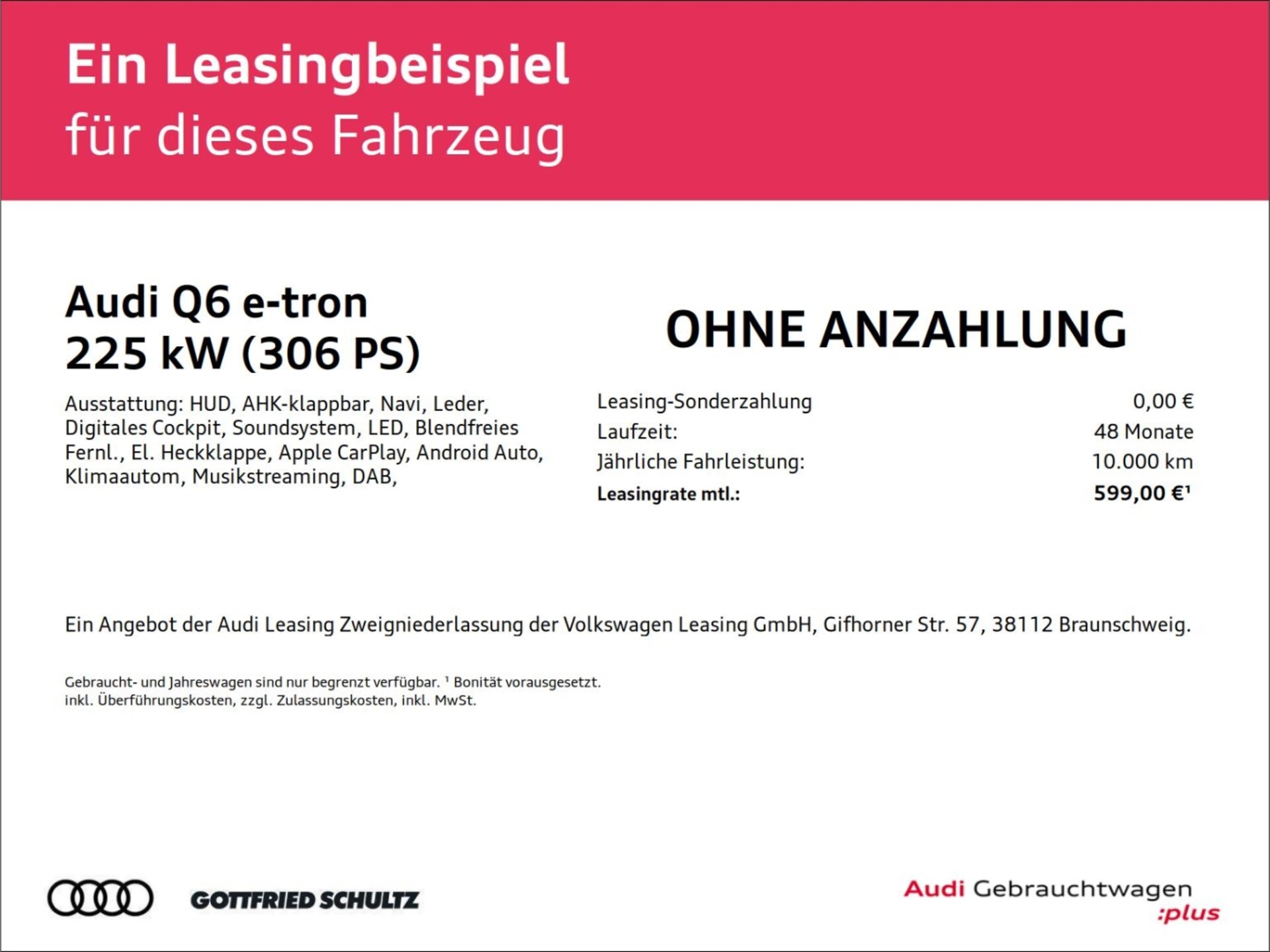 Audi Q6 Sportback e-tron