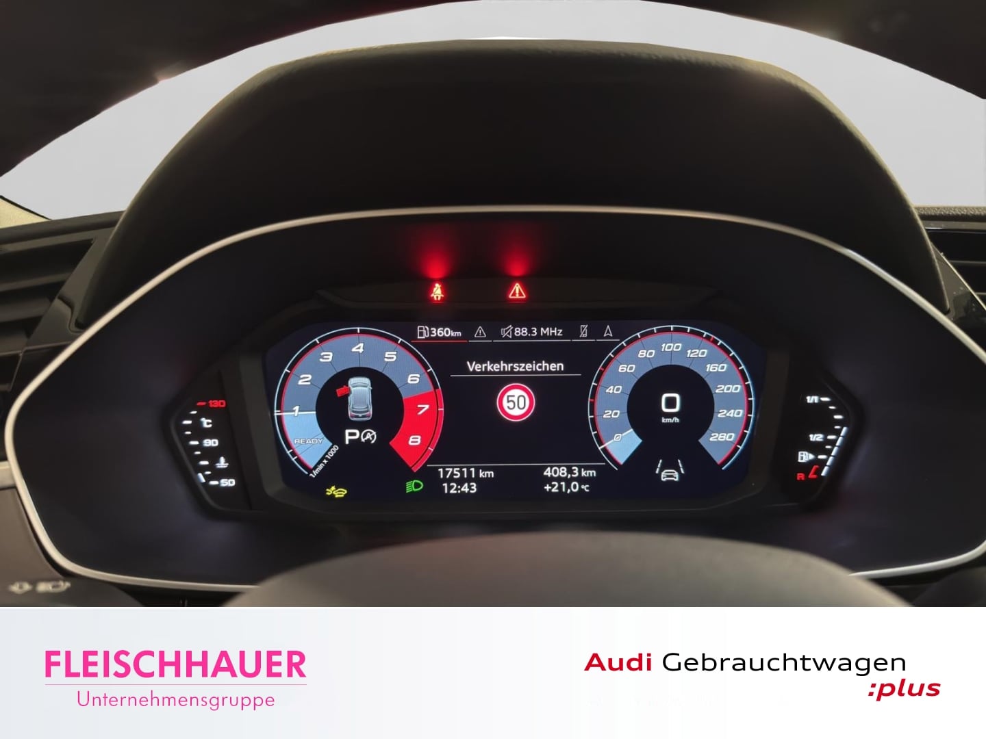Bild über Audi Q3 TFSI 110 kW S tronic - für weitere Informationen kontaktieren Sie den Audi Partner