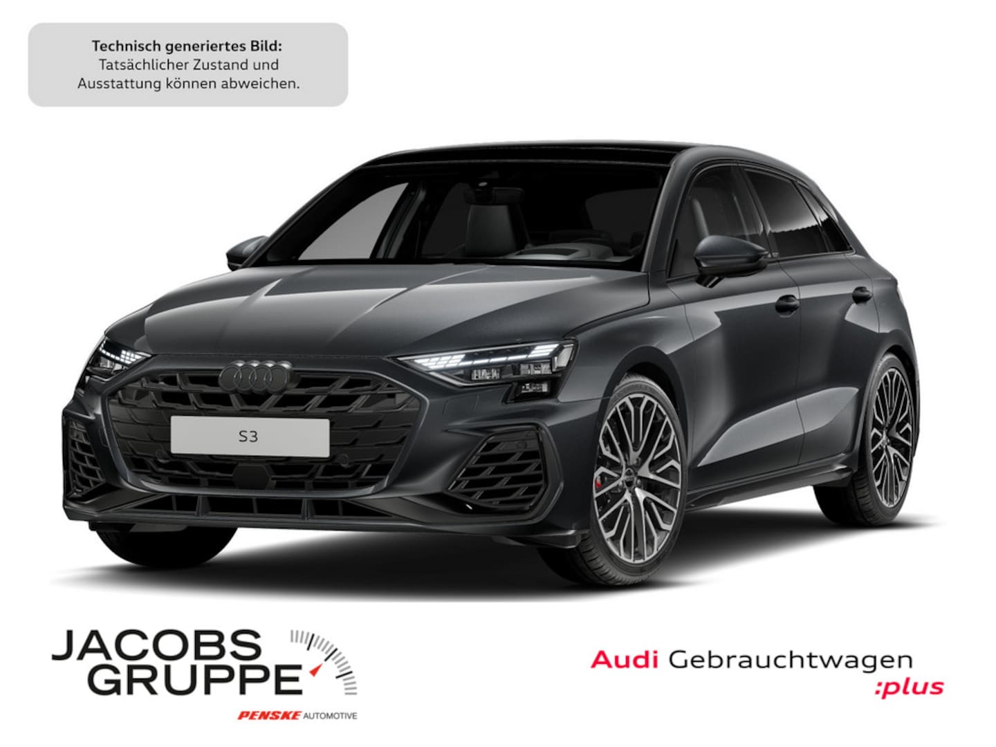 Bild über Audi S3 Sportback TFSI quattro S tronic - für weitere Informationen kontaktieren Sie den Audi Partner