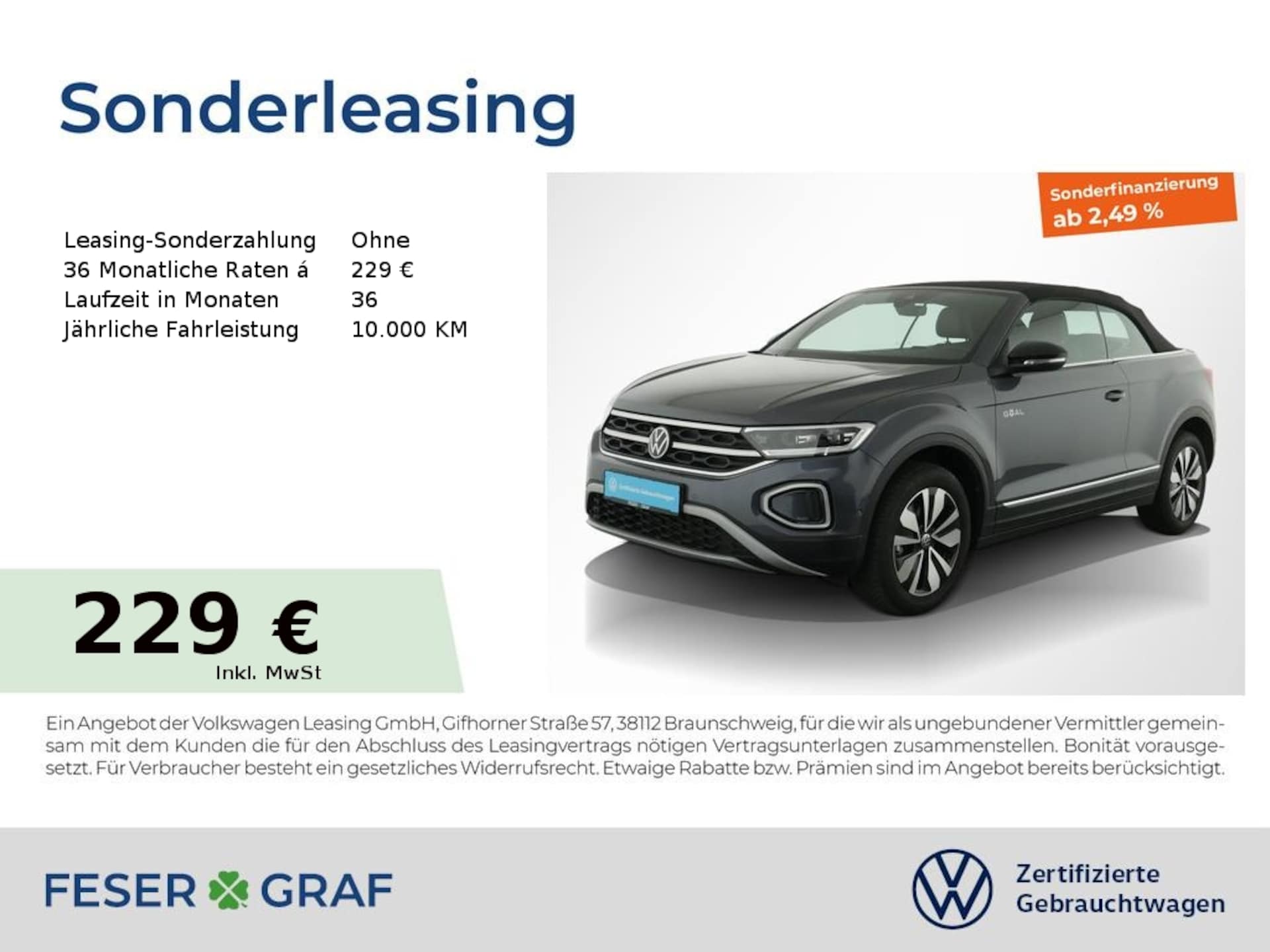 Volkswagen T-Roc Cabriolet Style