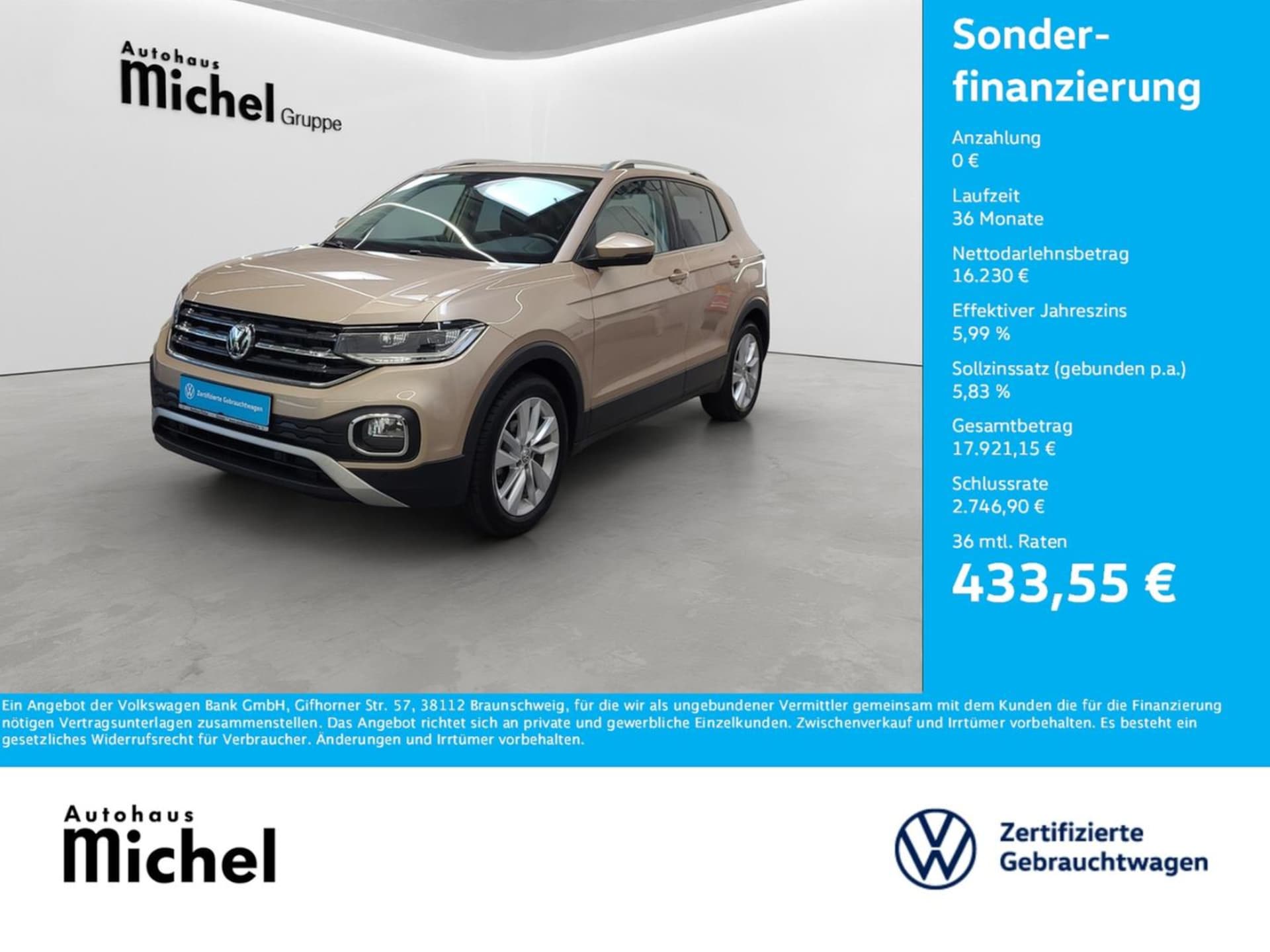 Volkswagen T-Cross Style