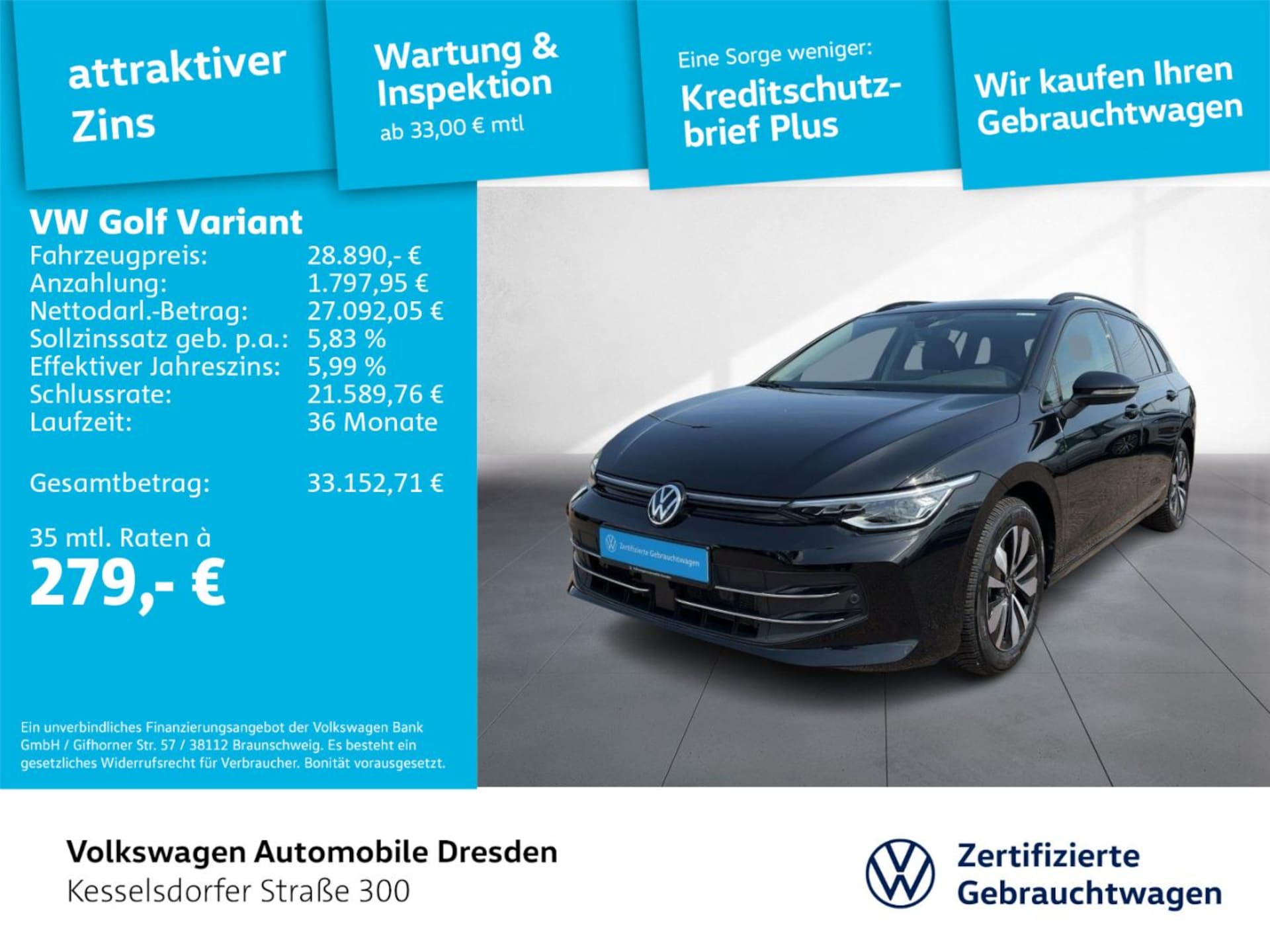 Volkswagen Golf Variant Goal