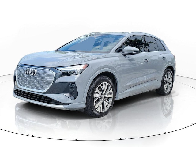 Certified 2023 Audi Q4 e-tron Premium Plus with VIN WA1BCBFZ7PP006097 for sale in West Palm Beach, FL