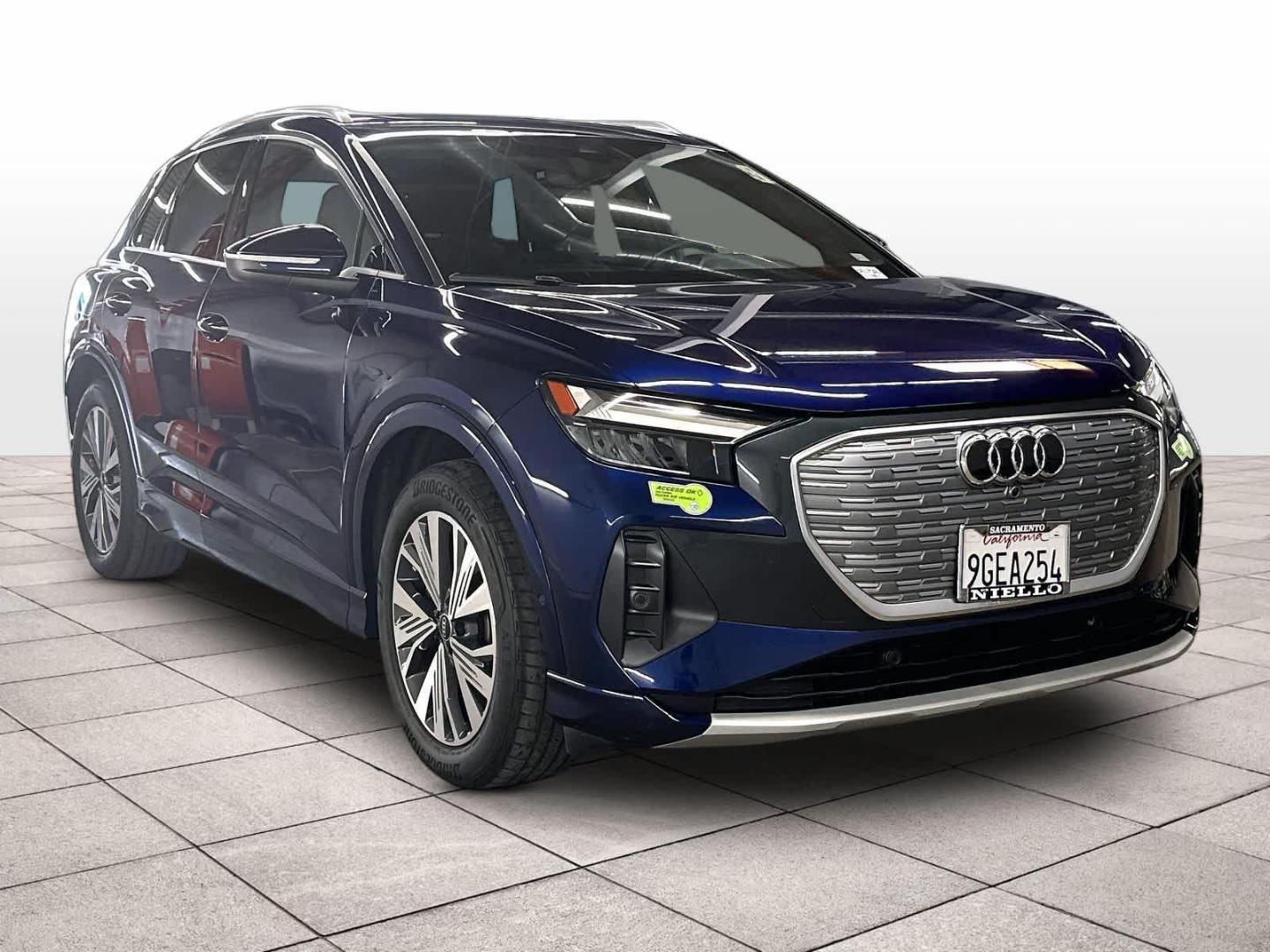 Used 2023 Audi Q4 e-tron Premium Plus with VIN WA1BCBFZ2PP028069 for sale in Sacramento, CA