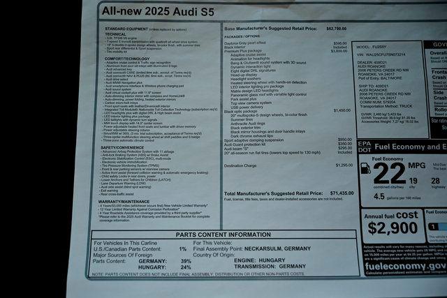 2025 Audi S5 Premium Plus - Photo 40