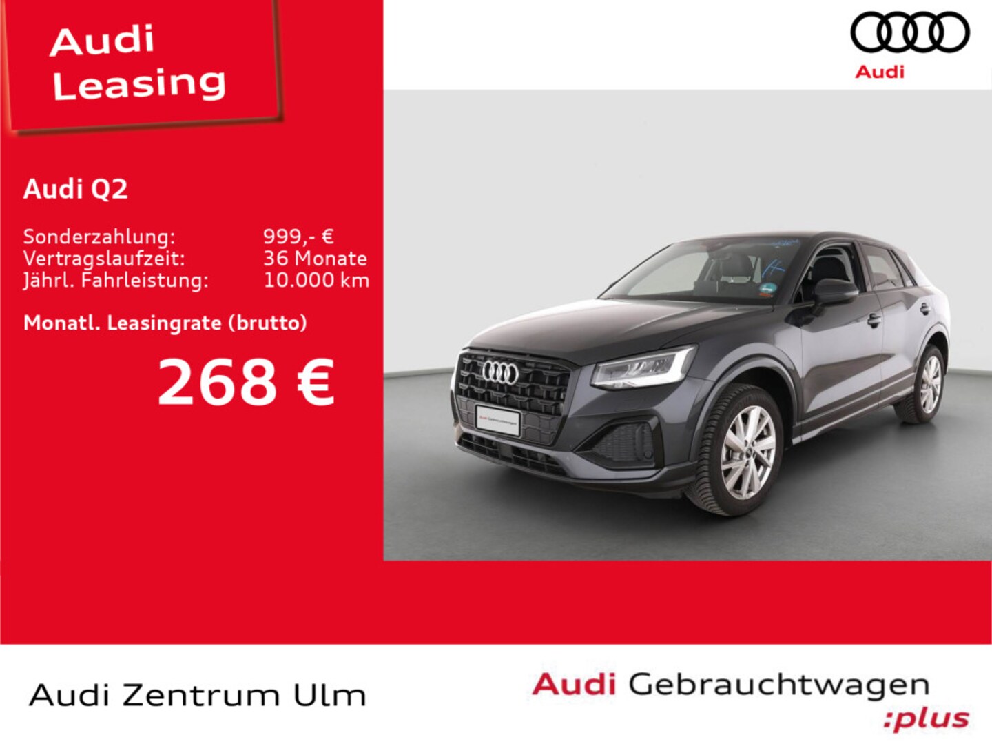 Bild über Audi Q2 advanced 35 TFSI 110(150) kW(PS) S tronic - für weitere Informationen kontaktieren Sie den Audi Partner