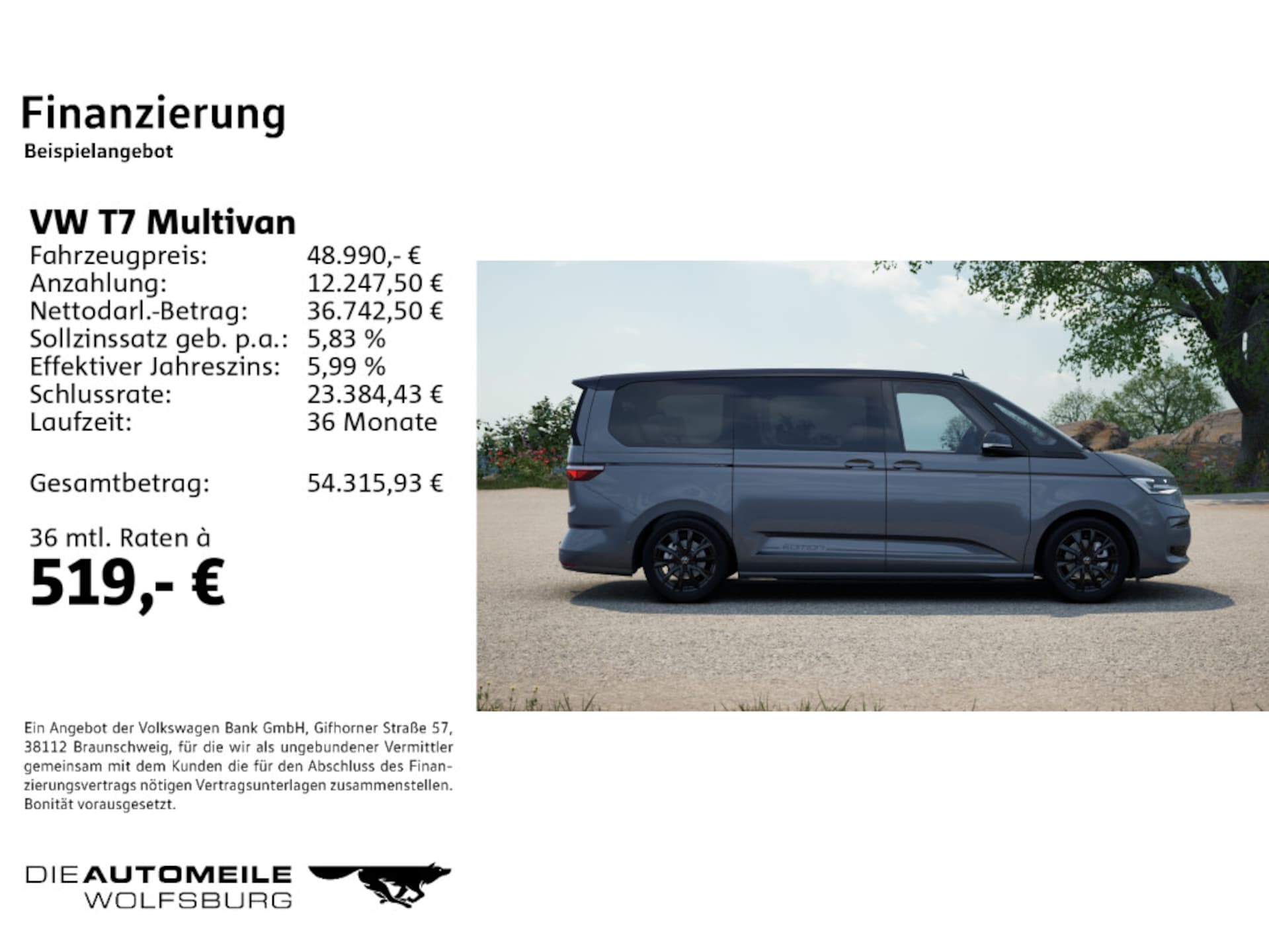 Volkswagen Multivan Langversion Life