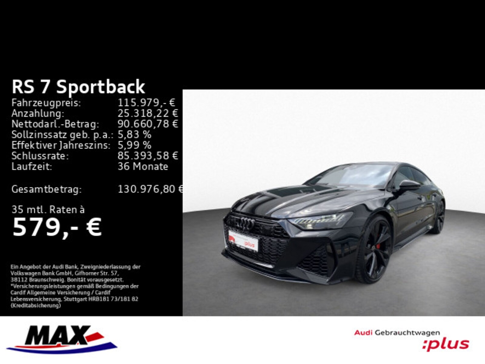 Audi RS 7 Sportback – Bild 2