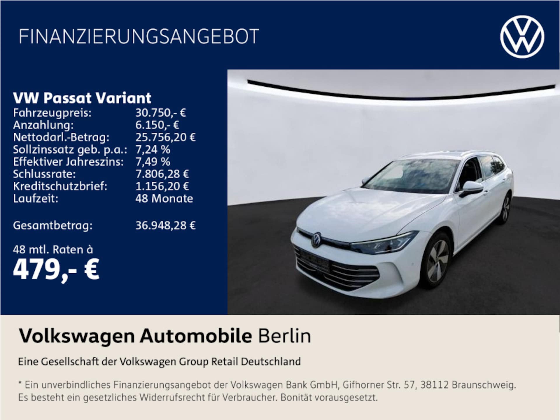 Volkswagen Passat 2024