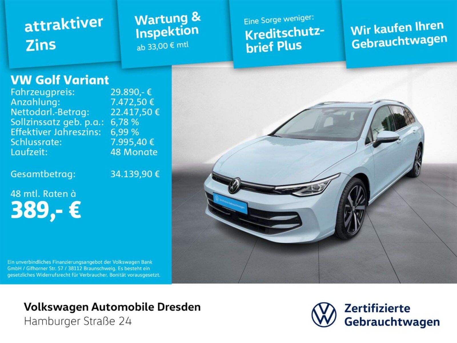 Volkswagen Golf Variant – Bild 2