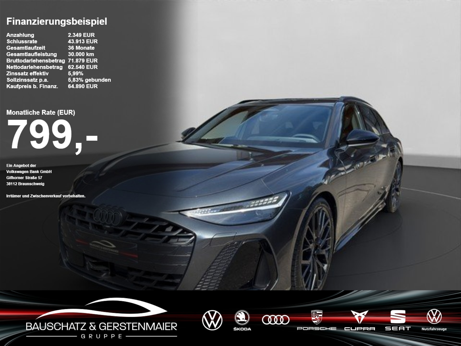 Audi A6 Avant edition one