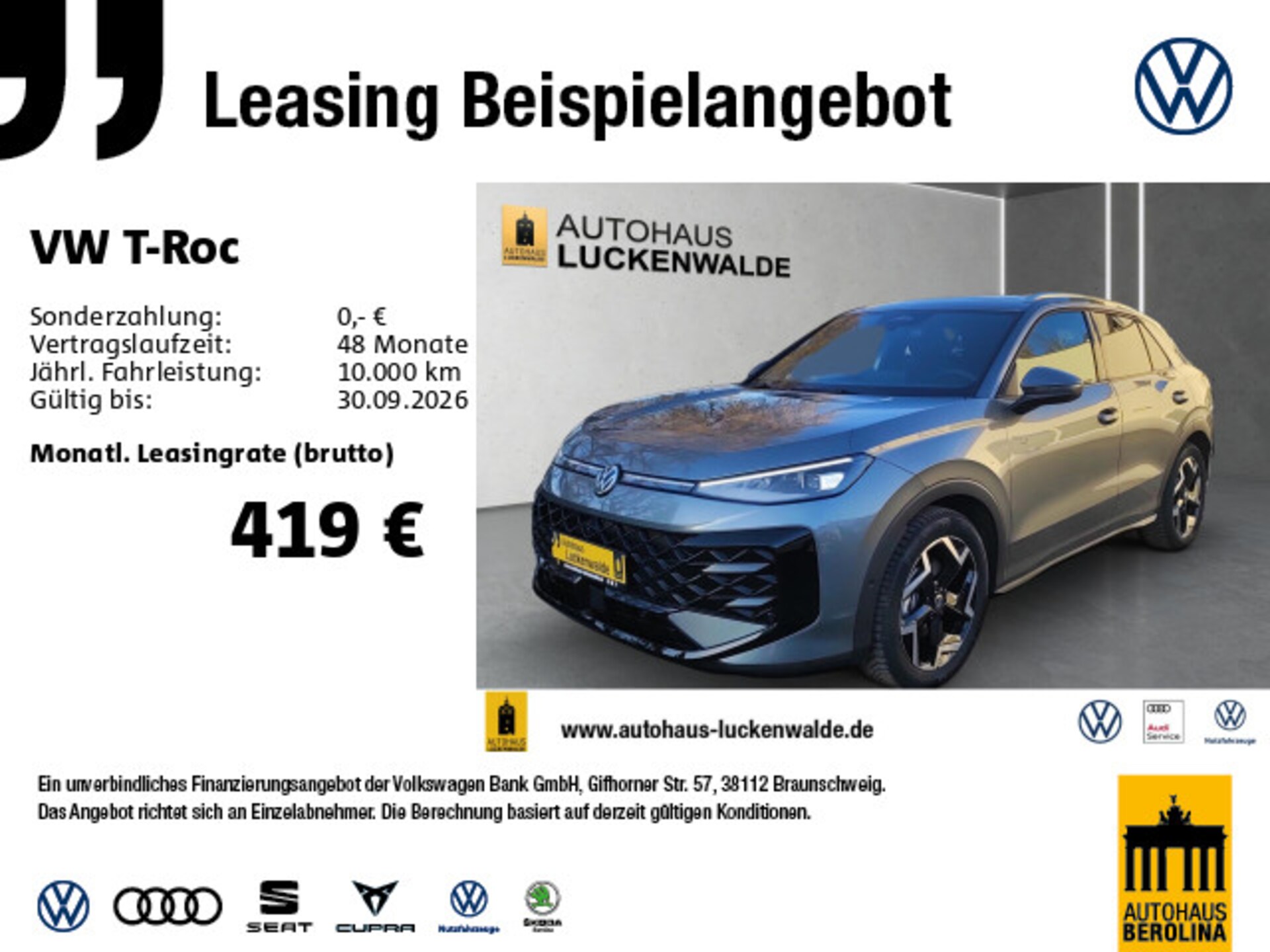 Volkswagen T-Roc R-Line