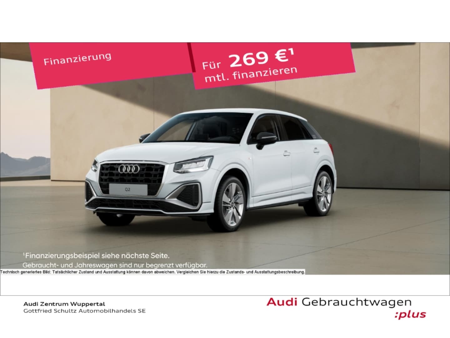 Bild über Audi Q2 S line 30 TFSI Schaltgetriebe - für weitere Informationen kontaktieren Sie den Audi Partner