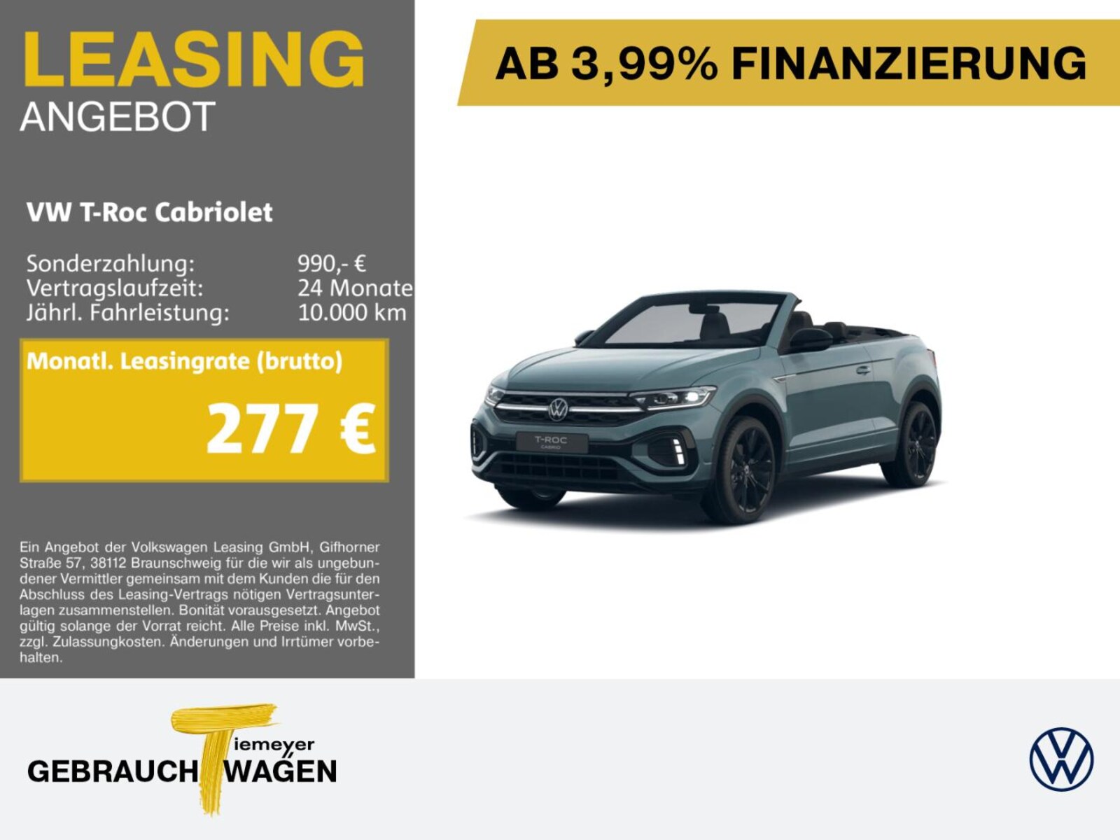 Volkswagen T-Roc Cabriolet