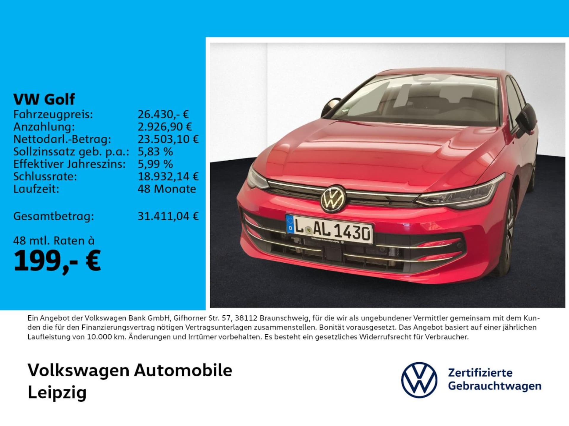 Volkswagen Golf Life