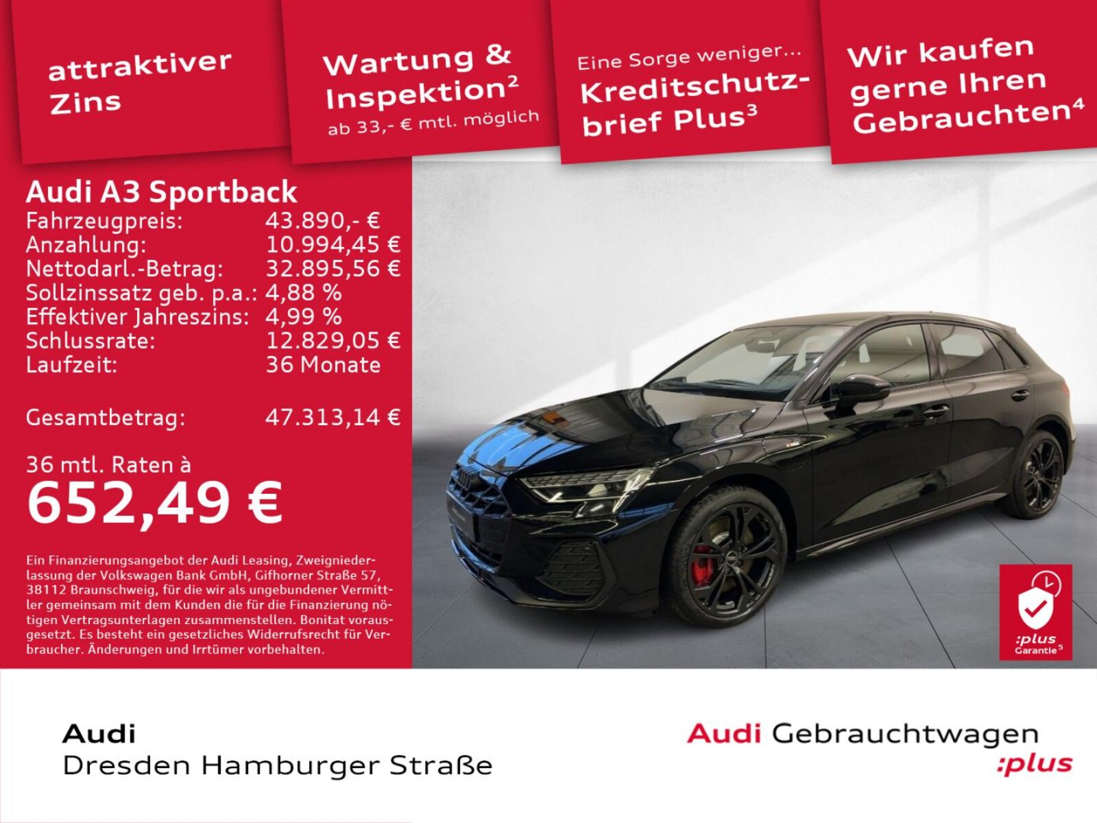 Audi A3 Sportback – Bild 2