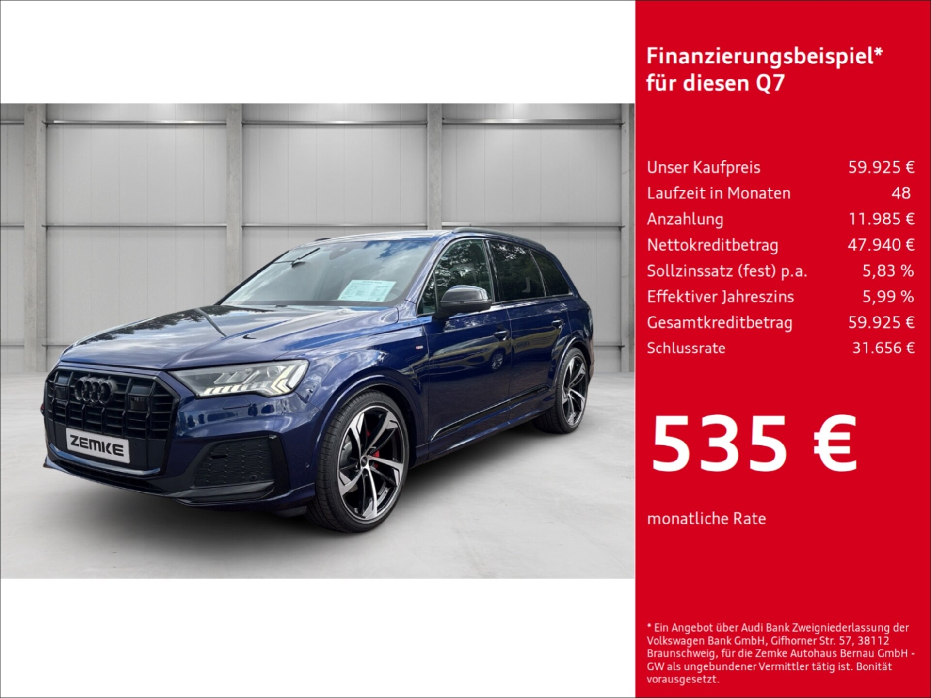 Audi Q7 SUV S line