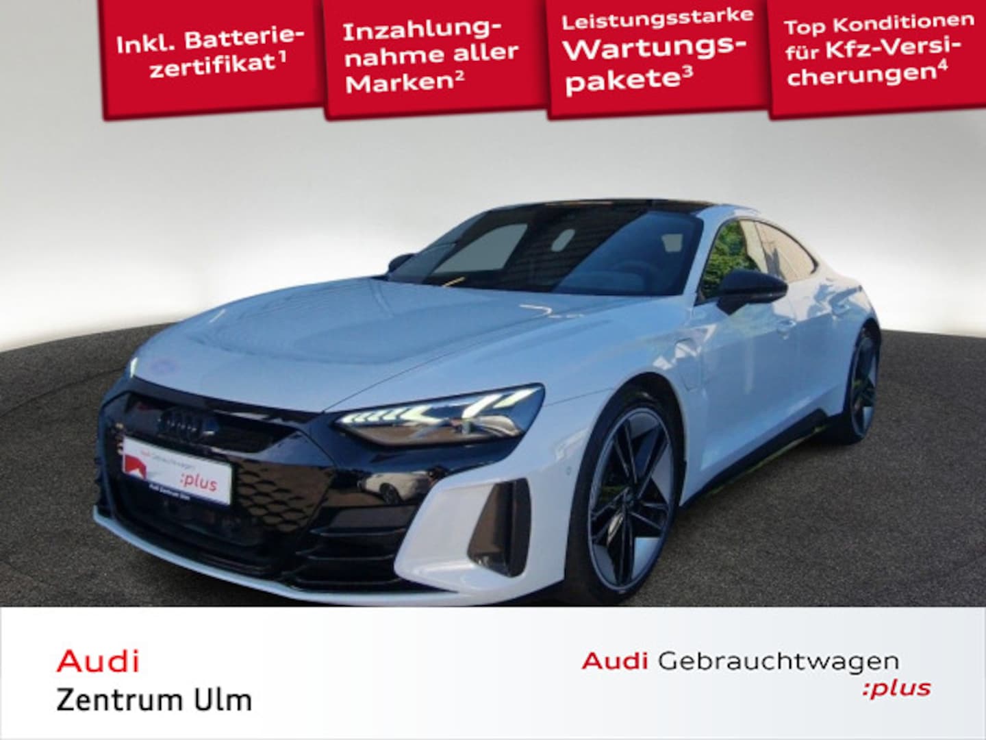 Bild über Audi RS e-tron GT e-tron quattro - für weitere Informationen kontaktieren Sie den Audi Partner