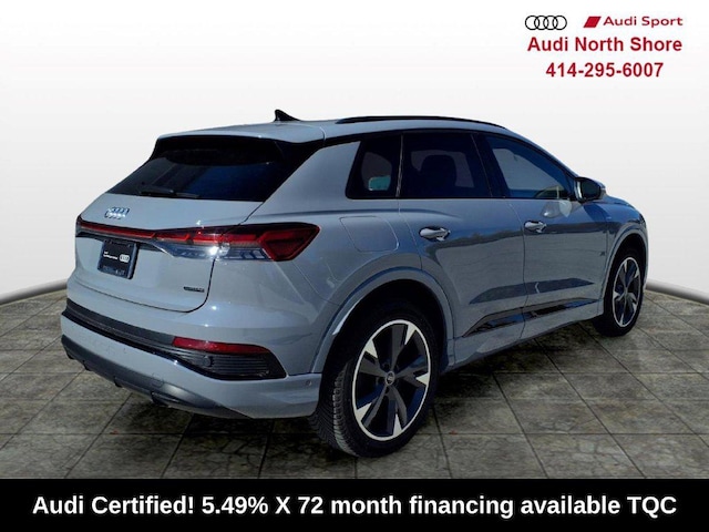 Certified 2024 Audi Q4 e-tron Prestige with VIN WA1M2BFZ6RP028526 for sale in Brown Deer, WI