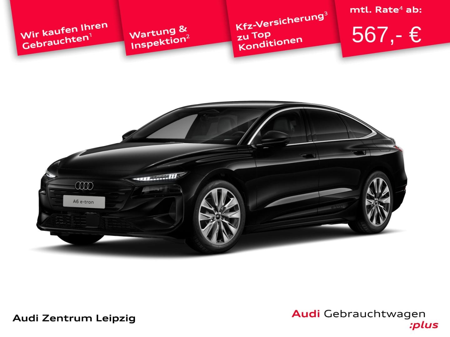 Bild über Audi A6 Sportback e-tron e-tron - für weitere Informationen kontaktieren Sie den Audi Partner