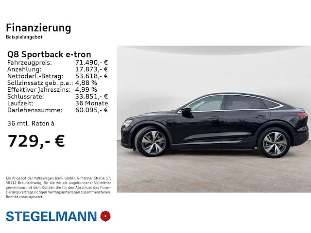 Image about Audi Q8 Sportback e-tron advanced 55 e-tron quattro