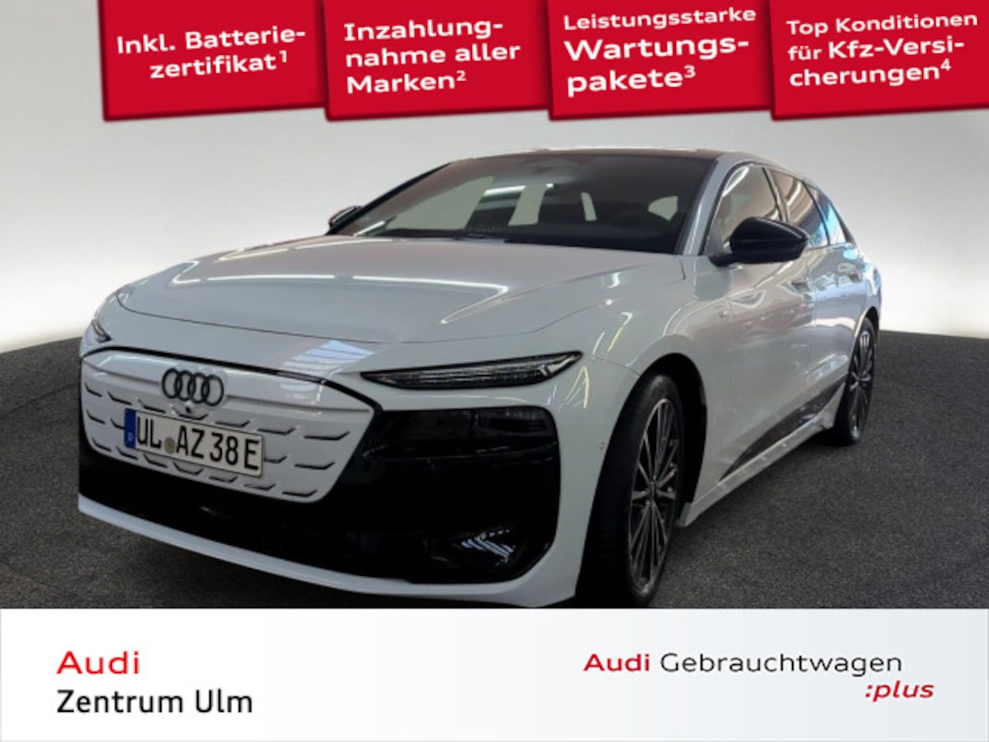 Bild über Audi A6 Avant e-tron e-tron quattro - für weitere Informationen kontaktieren Sie den Audi Partner