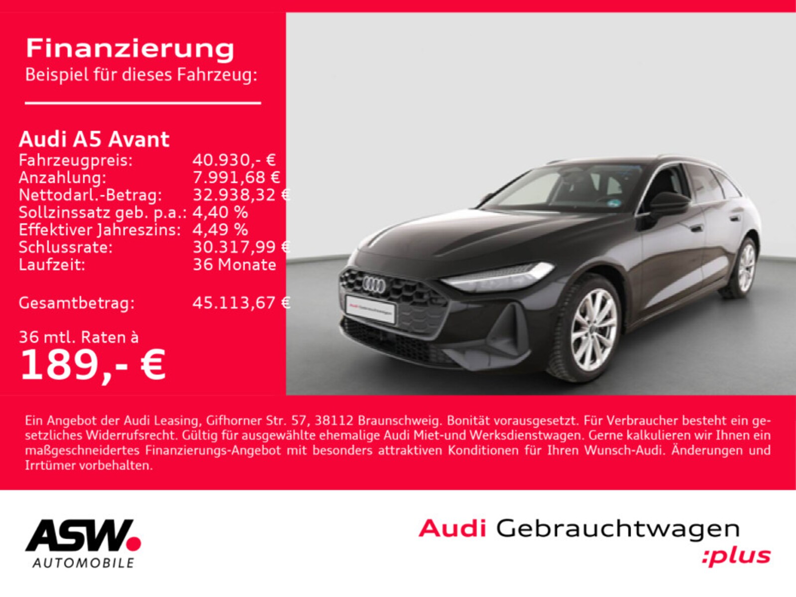 Audi A5 Avant – Bild 2